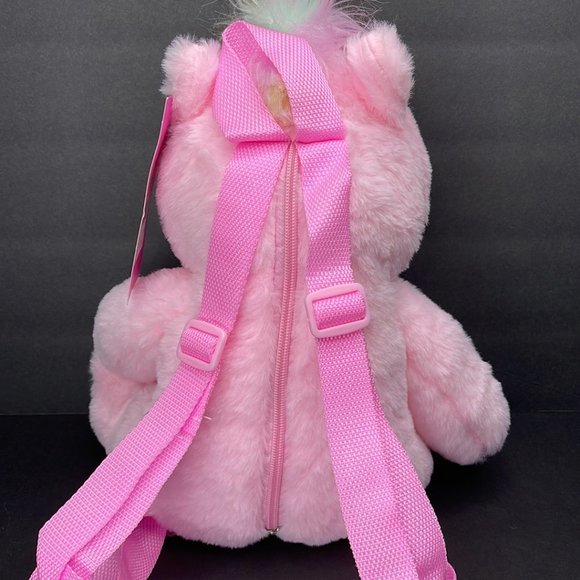 Carried Away Unicorn Plush Backpack Bag - Picture 2 of 4